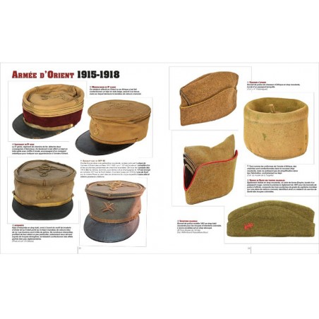 LES COIFFURES MILITAIRES FRANCAISES - GUIDE MILITARIA N°3