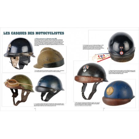 FRENCH MILITARY HELMETS - GUIDE MILITARIA N° 9