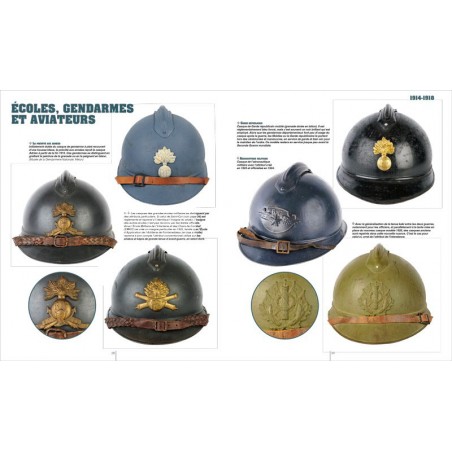 FRENCH MILITARY HELMETS - GUIDE MILITARIA N° 9