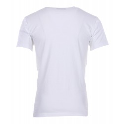 Set van 2 tubulaire T-shirts V-hals wit - 1965 V-Neck Set... 2
