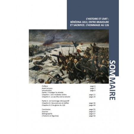 Geschichte und Kunst: Beresina 1812. Die Hommage an das 126. RI – Carnet de la Sabretache