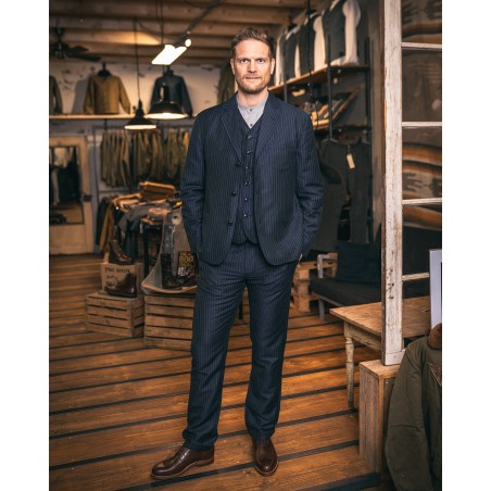 Jacke 1927 Harvester Jacket Chicago blue – Pike Brothers