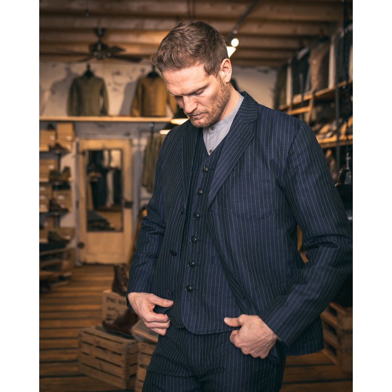 Jacke 1927 Harvester Jacket Chicago blue – Pike...