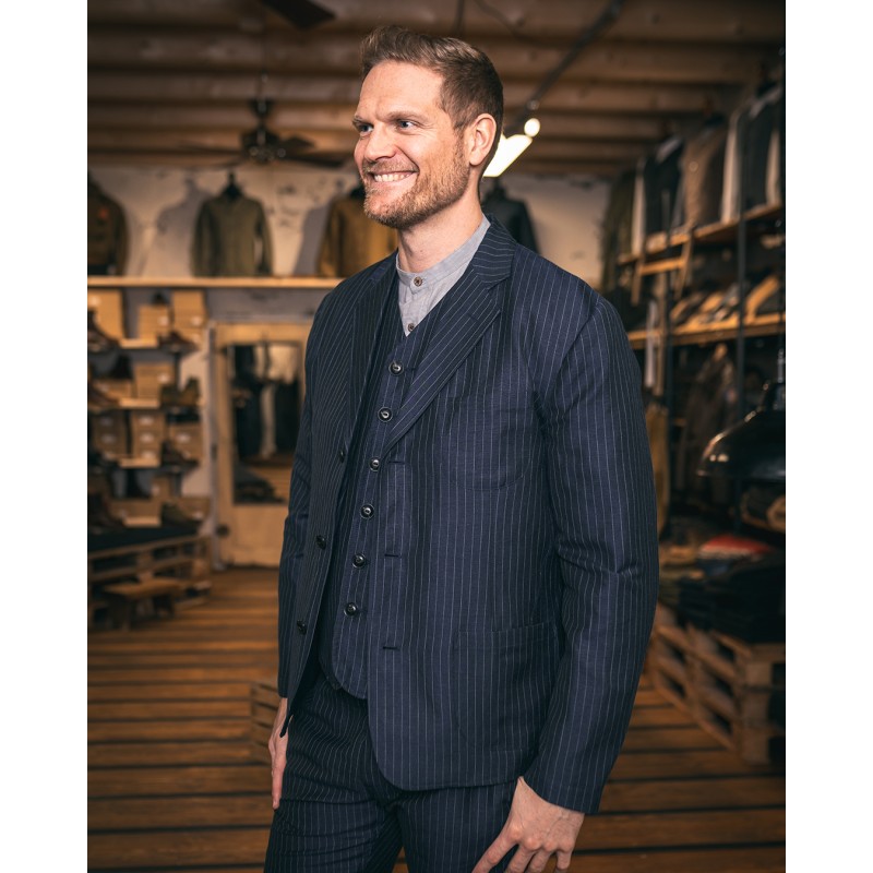 Jacke 1927 Harvester Jacket Chicago blue – Pike...