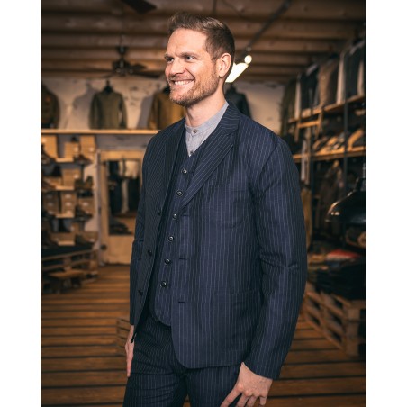 Veste 1927 Harvester Jacket Chicago blue – Pike Brothers