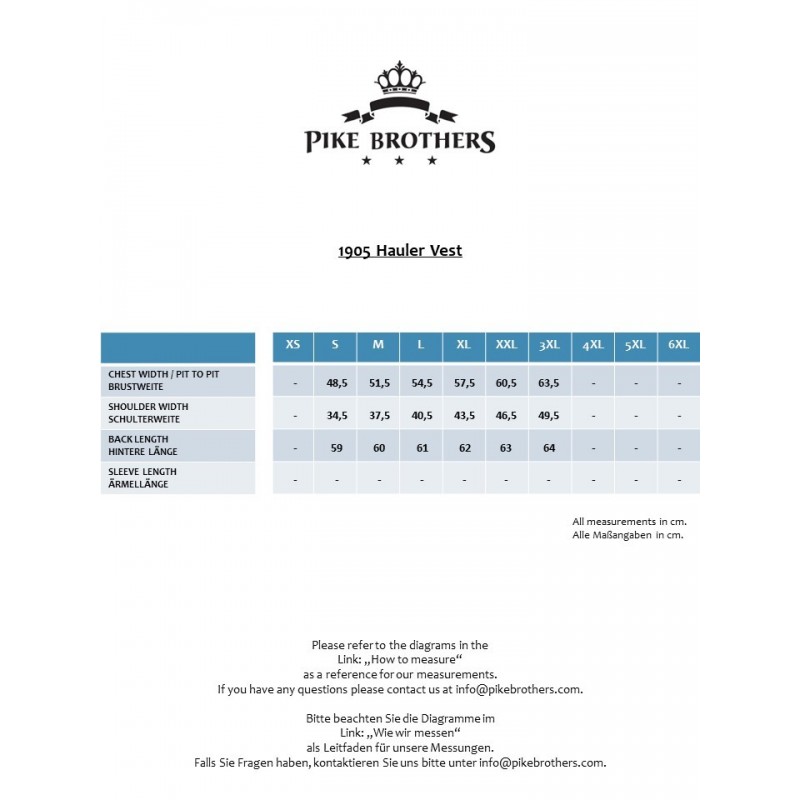 Gilet 1905 Hauler Vest Chicago blue – Pike...