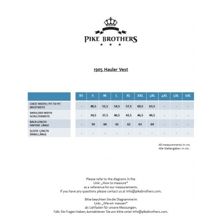 Gilet 1905 Hauler Vest Chicago blue – Pike Brothers