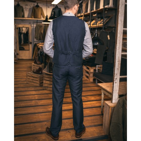 Gilet 1905 Hauler Vest Chicago blue – Pike Brothers