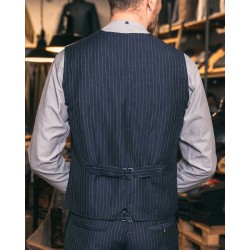 Weste 1905 Hauler Vest Chicago Blue – Pike Brothers 2
