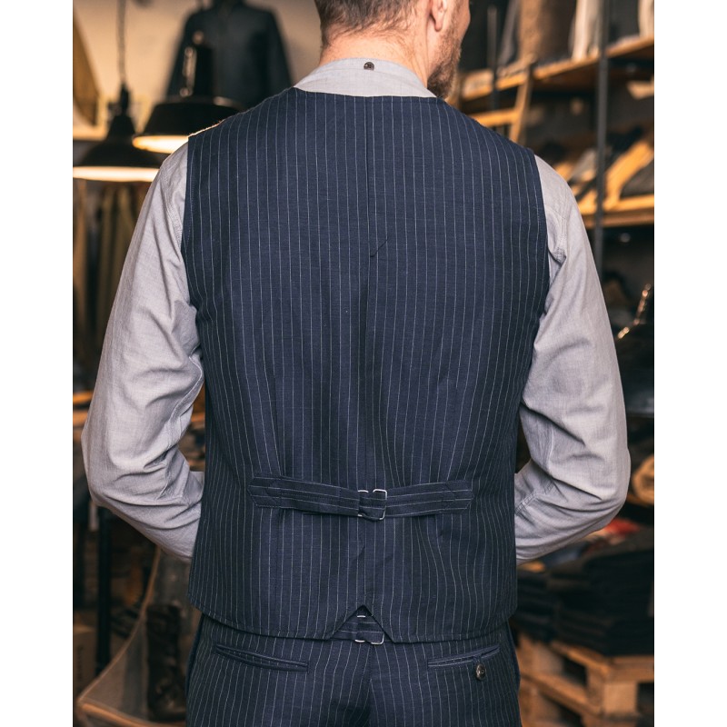 Gilet 1905 Hauler Vest Chicago blue – Pike...