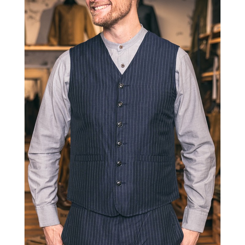 Weste 1905 Hauler Vest Chicago Blue – Pike...