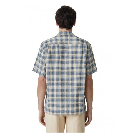 Licht kortemouwhemd Trail Blue - Portuguese Flannel