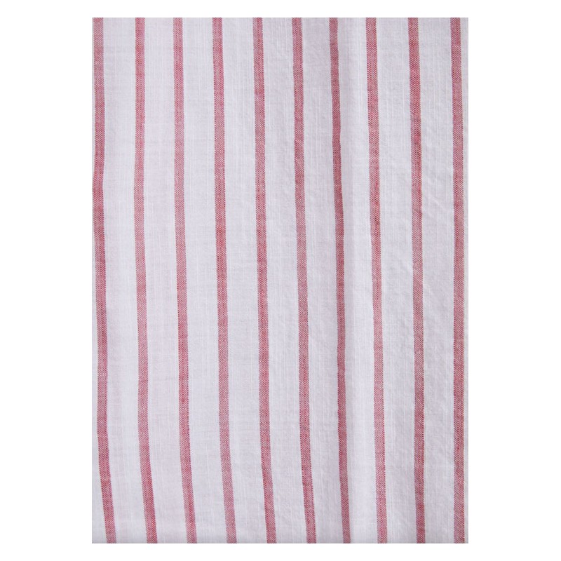 100% Cotton Short-Sleeve Shirt Beach Cabin Red...