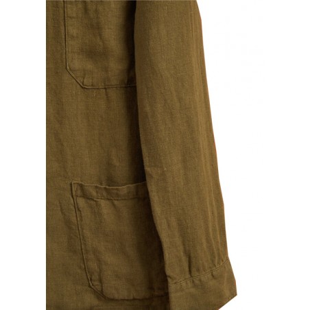 Leinenjacke Labura Olive - Portuguese Flannel