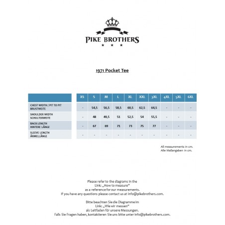 T-Shirt 1971 Pocket Tee Malibu green - Pike Brothers