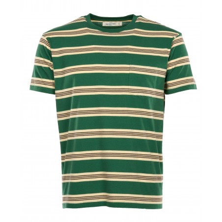 T-Shirt 1971 Pocket Tee Malibu green - Pike Brothers