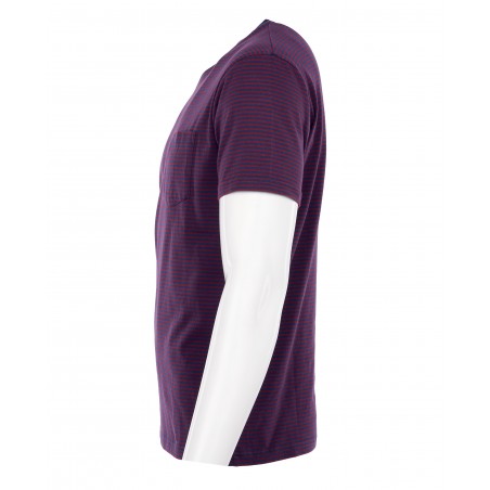 T-Shirt 1971 Pocket Tee Malibu red - Pike Brothers