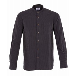 Chemise col mao 1923 Buccanoy Shirt Waidoso blue - Pike...