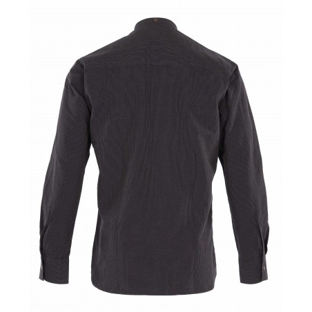 Hemd Mao-Kragen 1923 Buccanoy Shirt Waidoso Blue – Pike Brothers