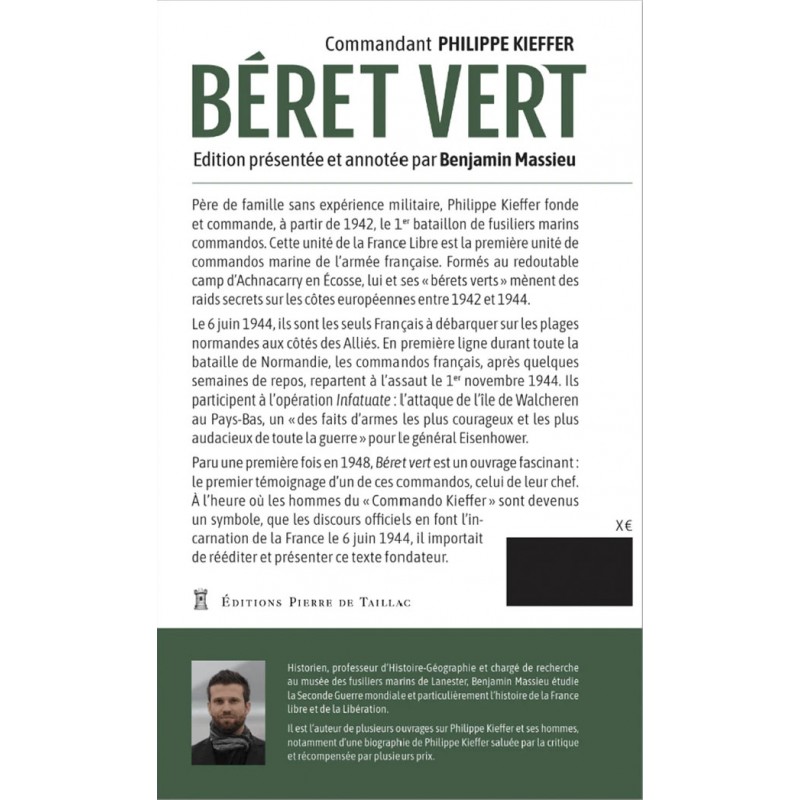 BERET VERT - Le commandant Kieffer raconte le 6...