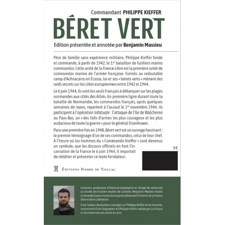 BERET VERT - Le commandant Kieffer raconte le 6 Juin 1944