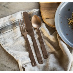 Copper Cutlery Set - Barebones Living 2