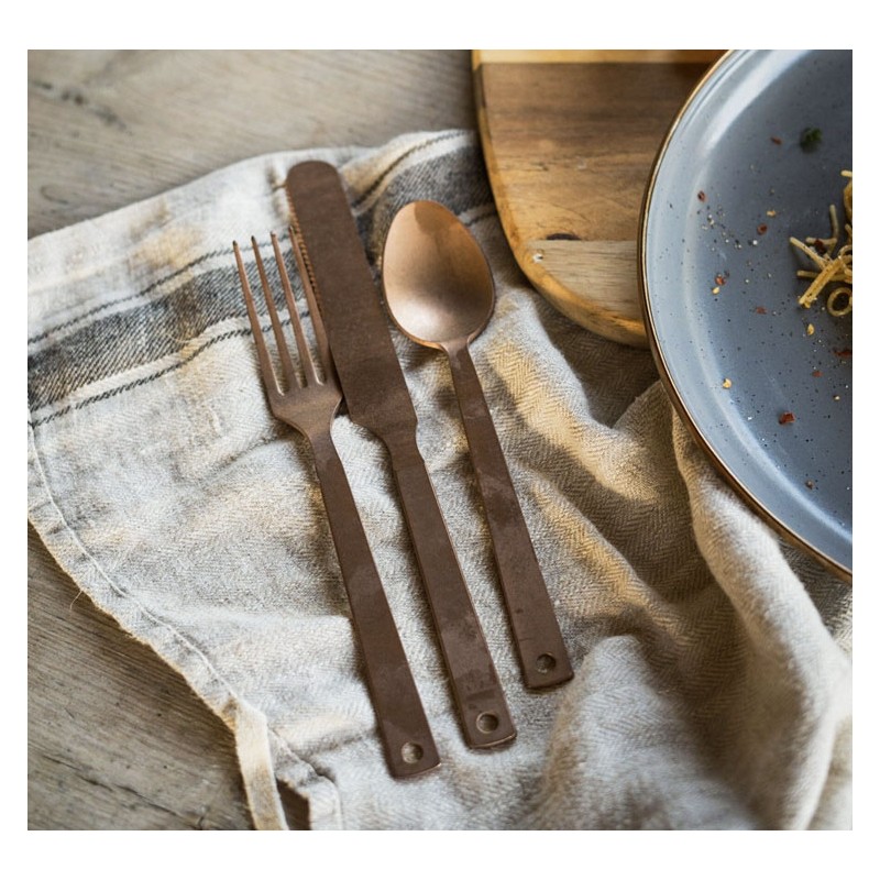 Kupfer-Besteckset - Barebones Living