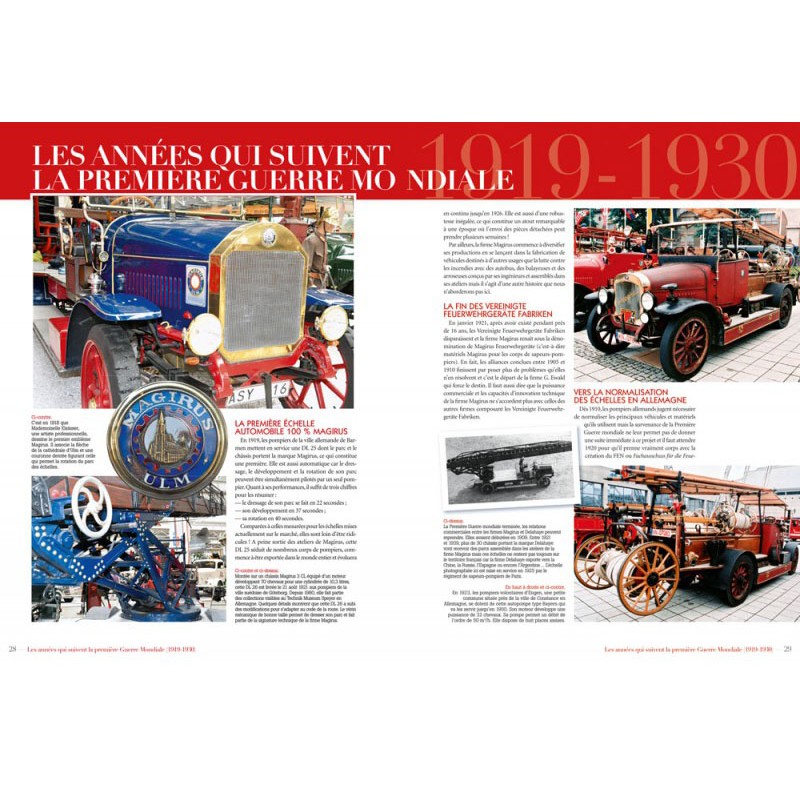 MAGIRUS : HISTOIRE DES VÉHICULES DE POMPIERS