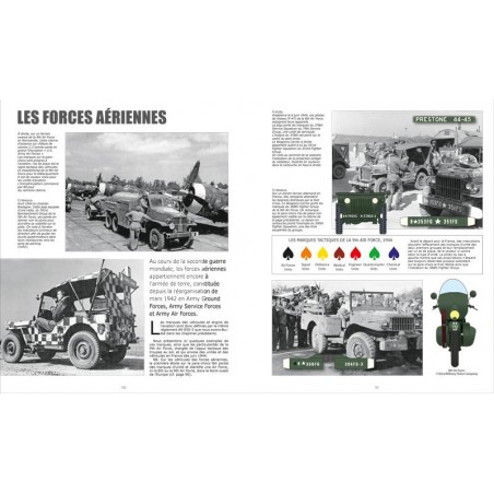 U.S. ARMY 1944. LES MARQUAGES DES VEHICULES AMERICAINS