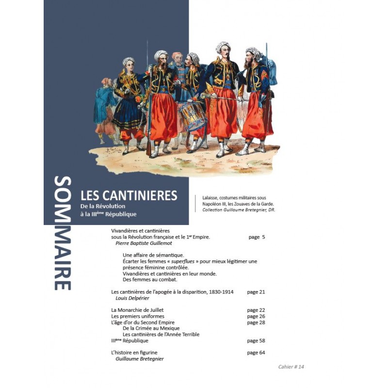 The Cantinières - From the Revolution to the...