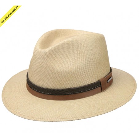 Hoed 100% Natuurlijk Stro Traveller Panama - Stetson