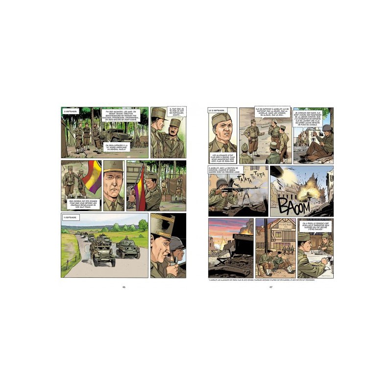 Comic Book: General Leclerc's 2nd DB - Normandy...