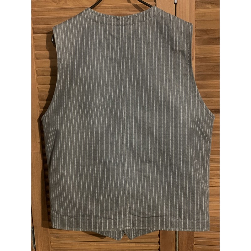 Grijs gestreept gilet - 1937 Roamer Vest Grey...
