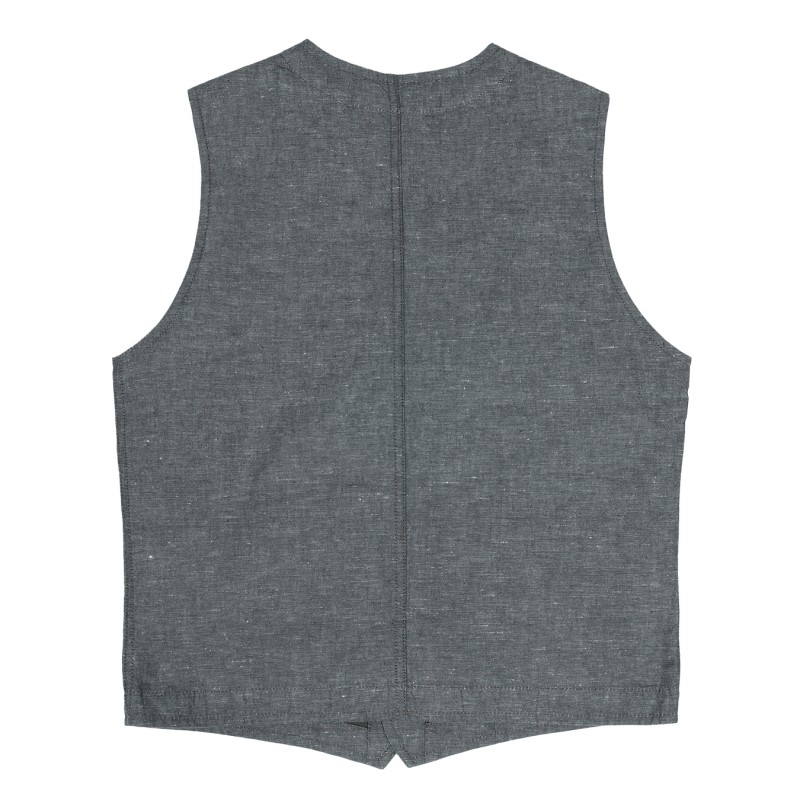 1937 Roamer Vest smoke grey - Pike Brothers