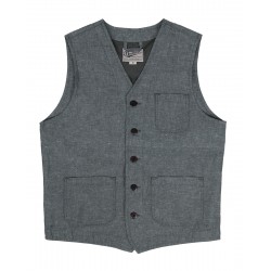 1937 Roamer Vest smoke grey - Pike Brothers 2