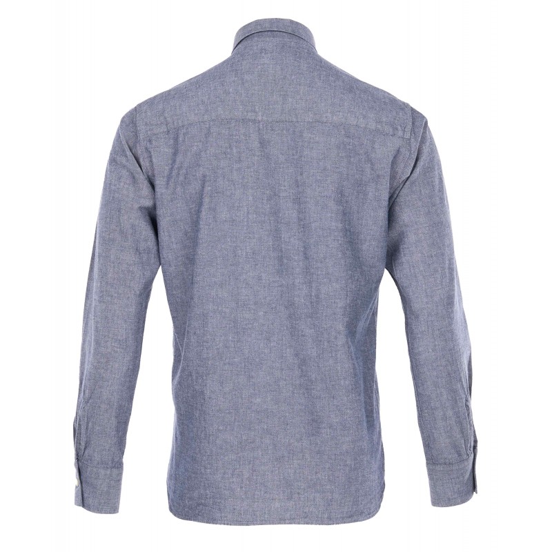 Chemise 1954 Oxford Shirt Ocean blue - Pike...