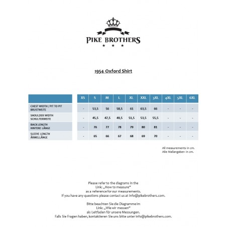 Chemise 1954 Oxford Shirt white chambray - Pike Brothers