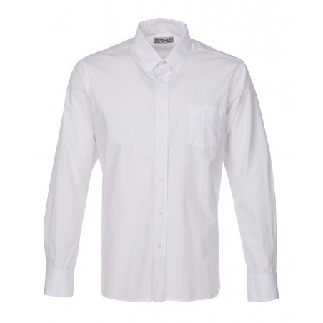 Chemise 1947 Albatros Shirt white chambray - Pike Brothers