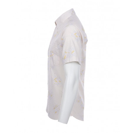 1937 Roamer Shirt short sleeve Sportswear white - Pike Brothers