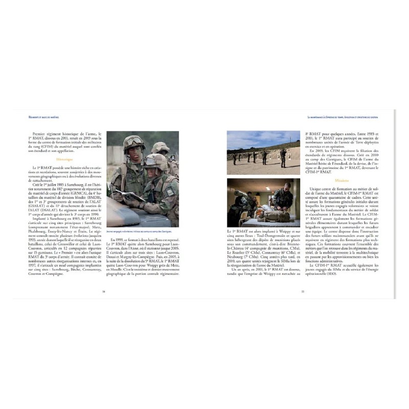 Materiel Regiments and Bases. History and...