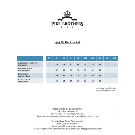 Blouson de Pont - 1945 N4 Deck Jacket Marram USN - Pike Brothers