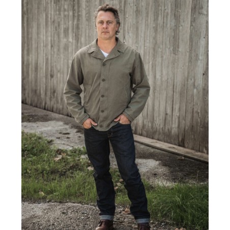 Dekjack - 1945 N4 Deck Jacket Marram USN - Pike Brothers
