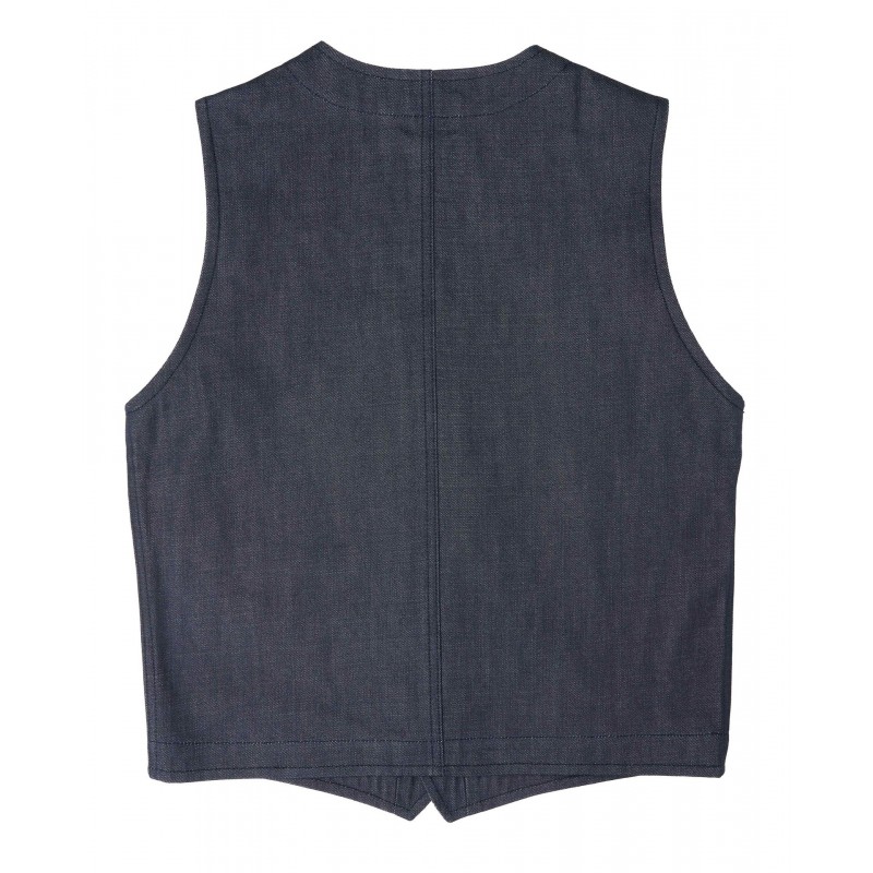 Blauw Denim Gilet - 1937 Roamer Vest 11oz...