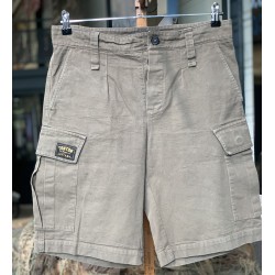 SHORT « DE BROUSSE » CANVAS KAKI - Tonton & Fils  - 2ème...