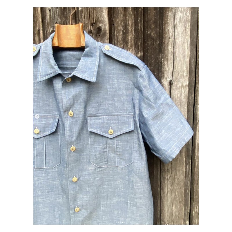 Chambray Overhemd - Tonton et Fils