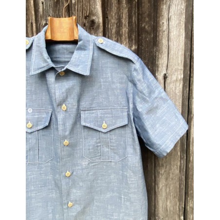 Chambray-Kurzarmhemd – Tonton et Fils