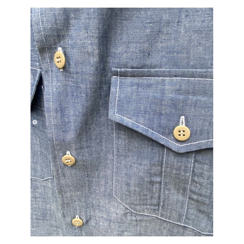 Chambray Overhemd - Tonton et Fils