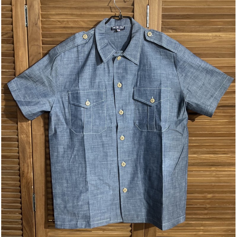 Chambray Overhemd - Tonton et Fils