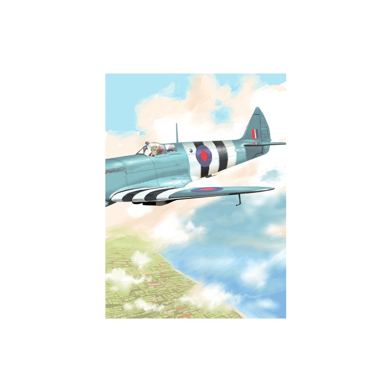IN DE LUCHT BOVEN NORMANDIË 1944