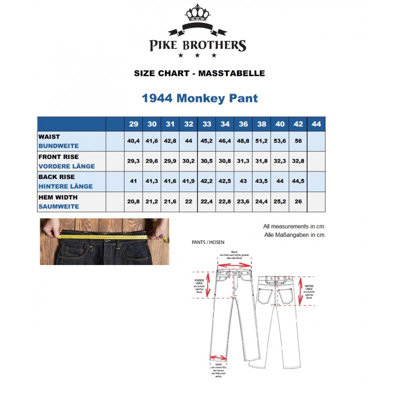USMC P-44 1944 Monkey Pant Olive Trousers -...